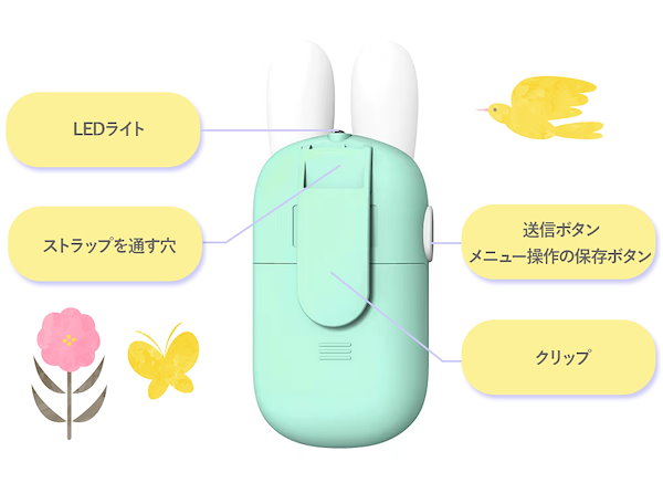 シーシーキッズ　新品未使用 Qoo10] 【2台セット】キッズトランシーバー 子供