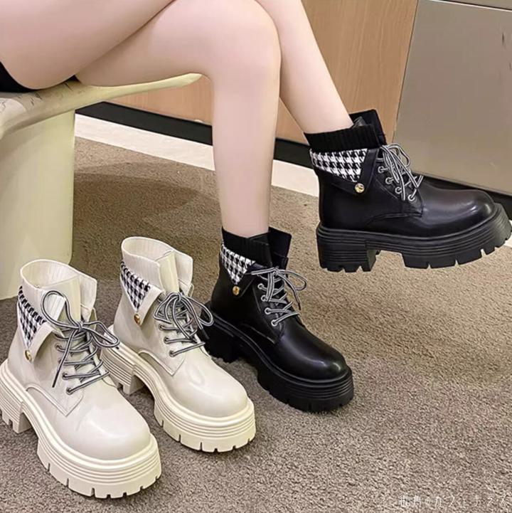 ブーツ ショートブーツ 厚底ソール 学校 美脚 厚底 大人可愛い フェミニン ヒール エレガント カジュアル シンプル お出かけ 旅行 リゾート 秋冬 厚底シューズ 20代 30代 女性用 レディース