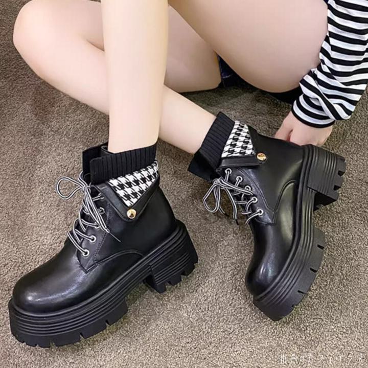 ブーツ ショートブーツ 厚底ソール 学校 美脚 厚底 大人可愛い フェミニン ヒール エレガント カジュアル シンプル お出かけ 旅行 リゾート 秋冬 厚底シューズ 20代 30代 女性用 レディース