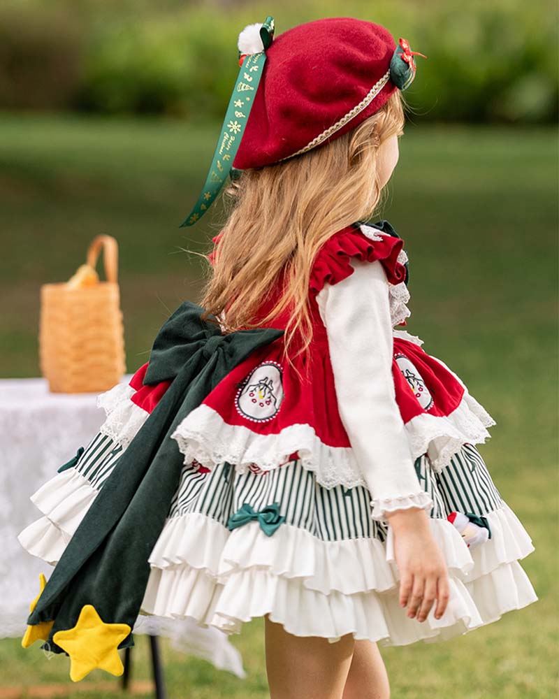 子供 ドレス 重ね着 クリスマス風 華やか フリフリ 子供服 お姫様 ロリータ メイド 子どもドレス ピアノ発表会 キッズドレス 袖なし コスチューム ロリータ服 洋服 コスプレ衣装 ベビー ノース mdprevattcaulkingandwaterproofing.com