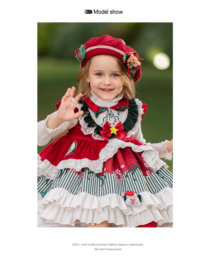 子供 ドレス 重ね着 クリスマス風 華やか フリフリ 子供服 お姫様 ロリータ メイド 子どもドレス ピアノ発表会 キッズドレス 袖なし コスチューム ロリータ服 洋服 コスプレ衣装 ベビー ノース mdprevattcaulkingandwaterproofing.com