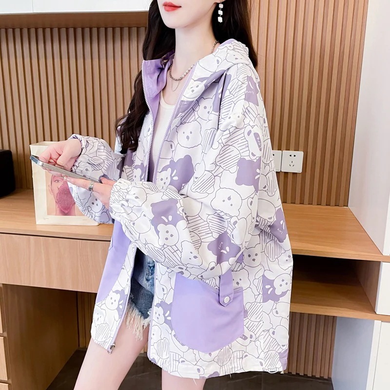 長袖 2025新作 シンプル 大きめサイズ パーカー 可愛い ロング着痩せ 両面着用 ゆったりスウェット スウエットトップス 韓国ファッショントップスパーカー