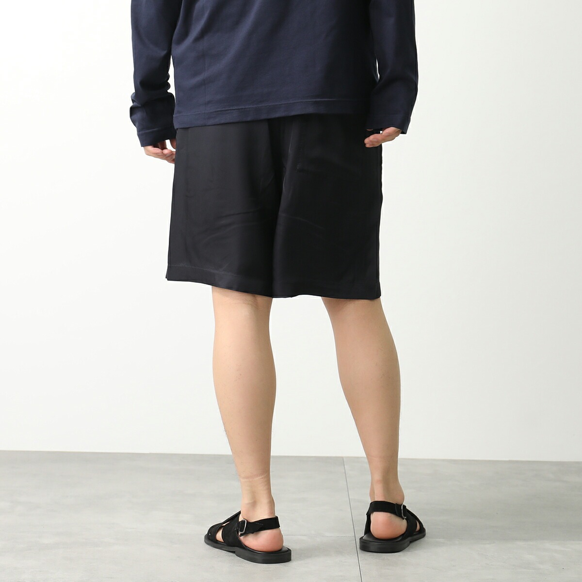 DRIES VAN NOTEN ドリスヴァンノッテン ハーフパンツ PIPERI ピペリ 020931 1427 メンズ ショーツ ショートパンツ レーヨン 509/NAV 【mega】 DRIES VAN NOTEN ドリスヴァンノッテン ハーフパンツ PIPERI ピペリ 020931 1427 メンズ ショーツ ショートパンツ レーヨン 509/NAV 【mega】