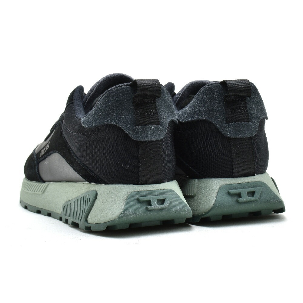 ディーゼル スニーカー メンズ ローカット レザー ブラック 黒 DIESEL S-TYCHE LOW[26350096t8013]