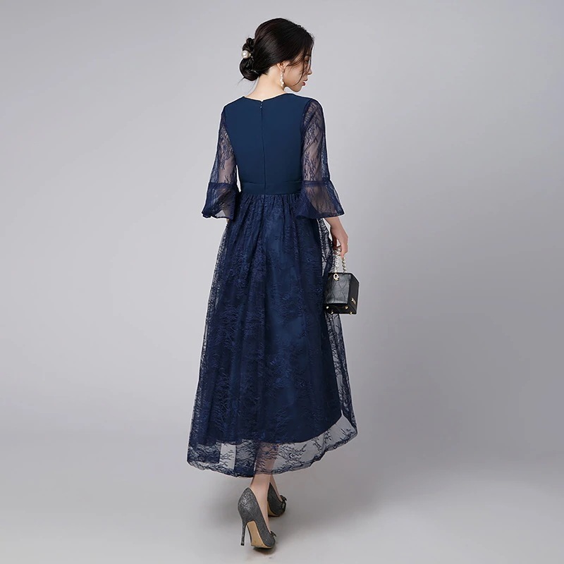 ドレス 2025 パーティー ウェディング フォーマル イブニングドレス ワンピース ロングドレス レース 優雅 エレガント 韓国風 結婚式 前撮り 演奏会 発表会 卒業式 成人式 花嫁