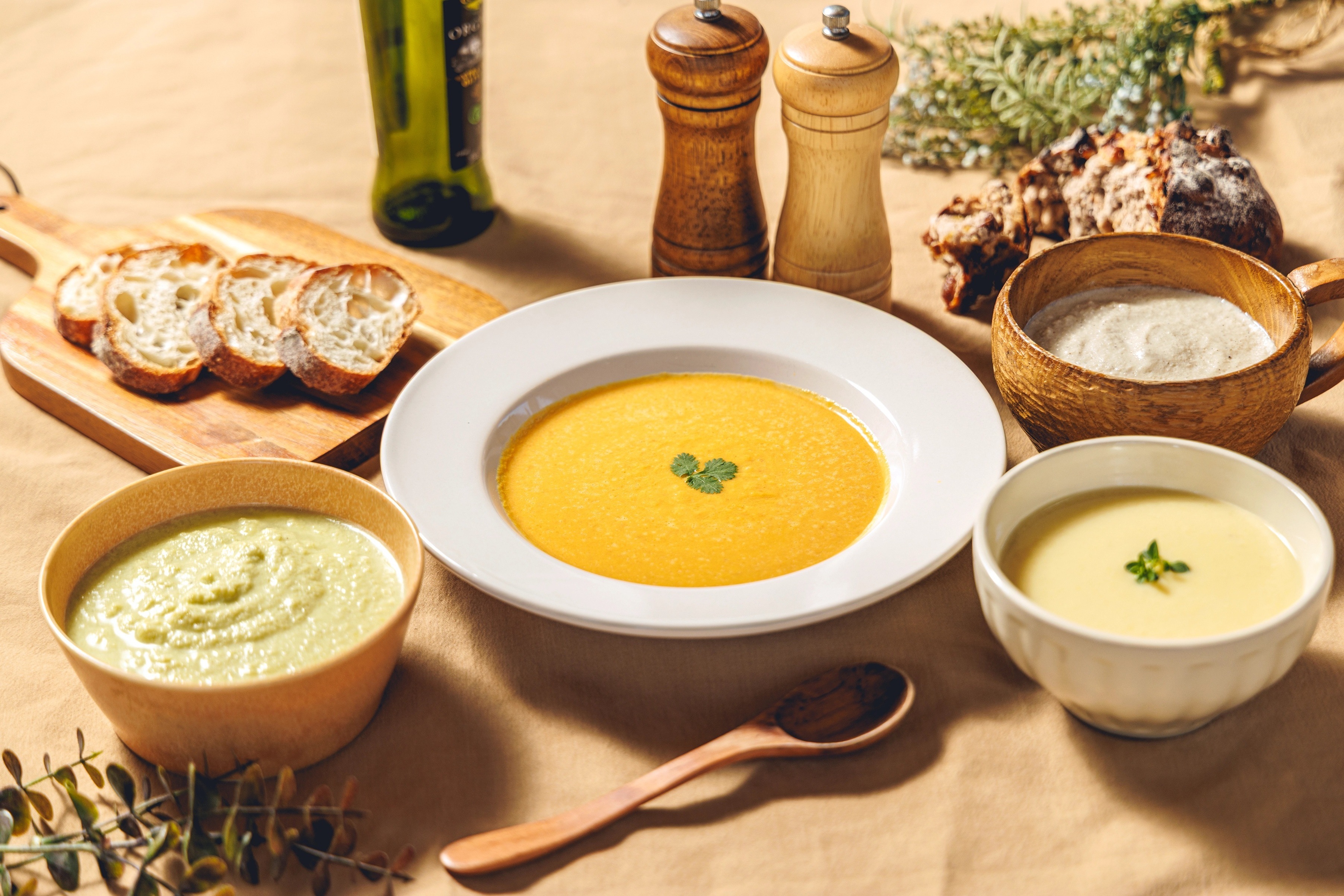 ポタージュスープ 詰め合わせ(人参x2里芋x2さつまいもx2) 1080g (6個入り) ポタージュスープ 詰め合わせ(人参x2里芋x2さつまいもx2) 1080g (6個入り)