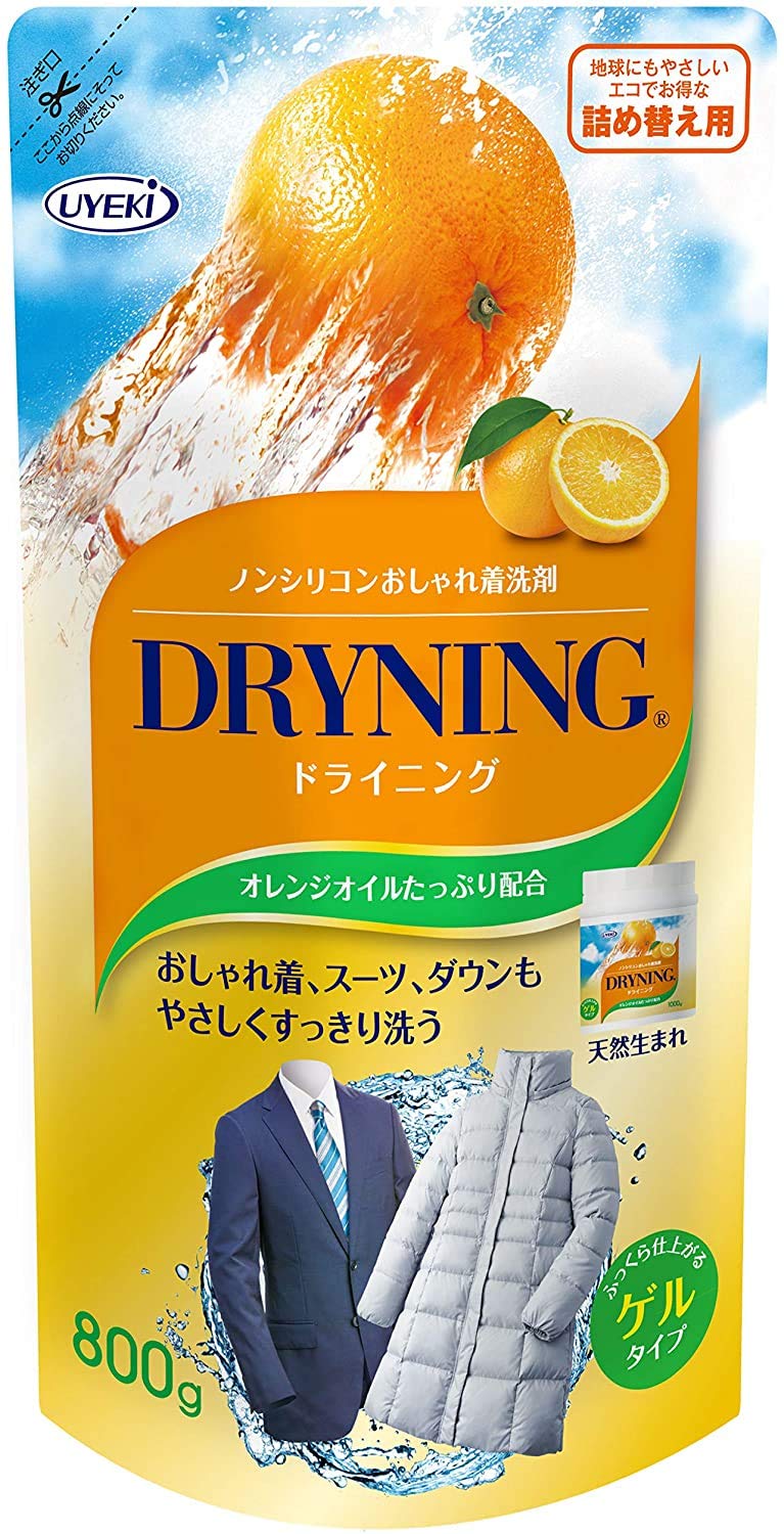 【まとめ買い】ドライニング詰替用８００Ｇ 容量800G×12点セット ＵＹＥＫＩ 衣料用洗剤