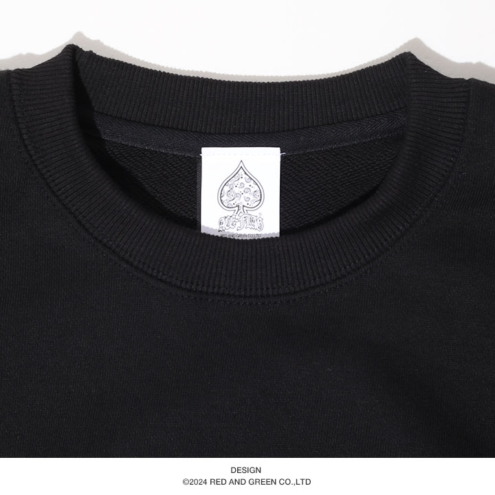 ACE FLAG トレーナー ブランド 長袖 スウェット 裏パイル メンズ 春秋冬用 黒 大きいサイズ エースフラッグ トップス シンプル Thug Life ACE