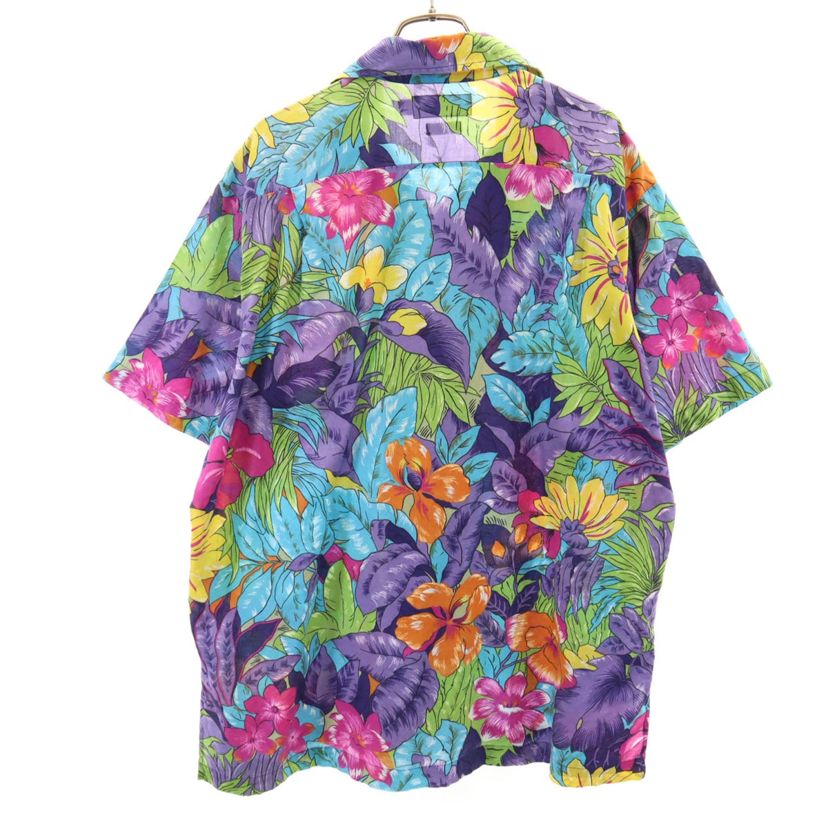 Polo by Ralph Lauren ポロバイラルフローレン 90s オールド 開襟 花柄 半袖 オープンカラーシャツ M マルチ ADAMS メンズ 古着 Polo by Ralph Lauren ポロバイラルフローレン 90s オールド 開襟 花柄 半袖 オープンカラーシャツ M マルチ ADAMS メンズ 古着