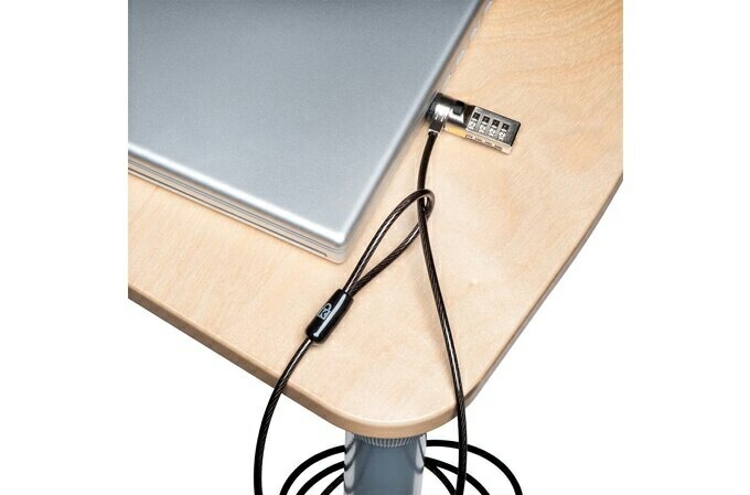 （まとめ買い）アコ/ブランズ ケンジントン コンビネーションロック ダイヤル型ラップトップ錠 MC64673 [x3]