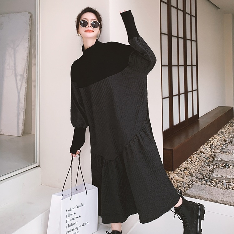 ワンピース ミモレ丈ワンピース フレアワンピース 長袖 マトンスリーブ ハイネック 切り替えデザイン 異素材ミックス ミモレ丈 かわいい 大人可愛い きれいめ シンプル 上品 おしゃれ 大人女子 ワンピース ミモレ丈ワンピース フレアワンピース 長袖 マトンスリーブ ハイネック 切り替えデザイン 異素材ミックス ミモレ丈 かわいい 大人可愛い きれいめ シンプル 上品 おしゃれ 大人女子