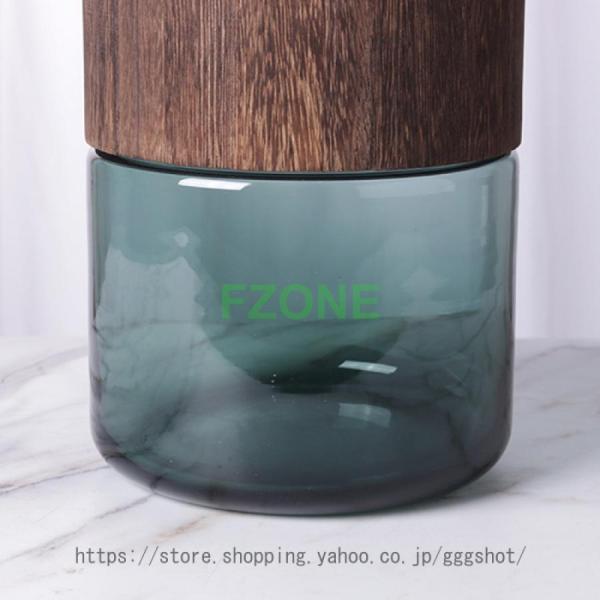 フラワーベース 花瓶 木 ウッド 大きい フラワーベース 木 花 フラワー フラワーグラス 花瓶 ガラス ガラスベース シンプル おしゃれ 置物 北欧 花器