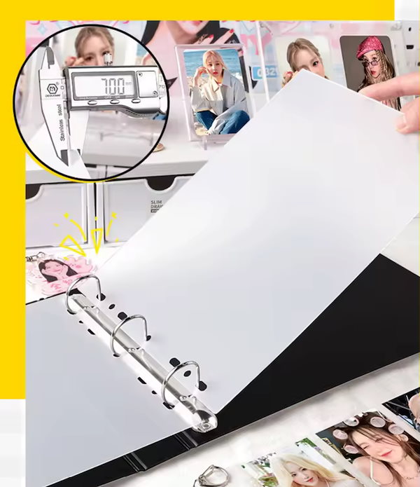 Qoo10] バインダー 大量 7ポケット 8ポケット