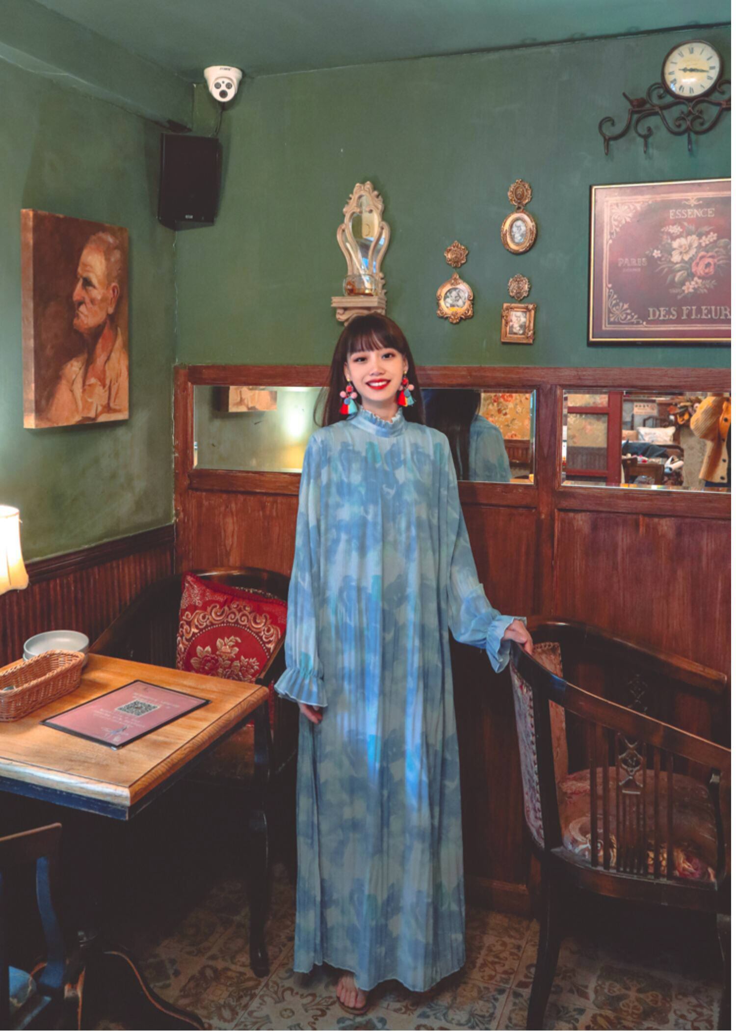 ワンピース ロングワンピース フレアワンピース ハイネック フリル襟 長袖 フリル袖 パフスリーブ ワンピース ロングワンピース フレアワンピース ハイネック フリル襟 長袖 フリル袖 パフスリーブ