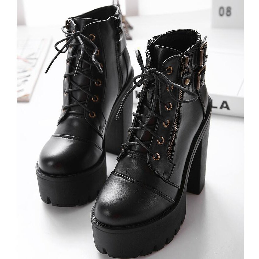 ショートブーツ レディース 厚底ブーツ エンジニアブーツ ショート イギリス風 ブーツレースアップ ショートブーツ レディース 厚底ブーツ エンジニアブーツ ショート イギリス風 ブーツレースアップ