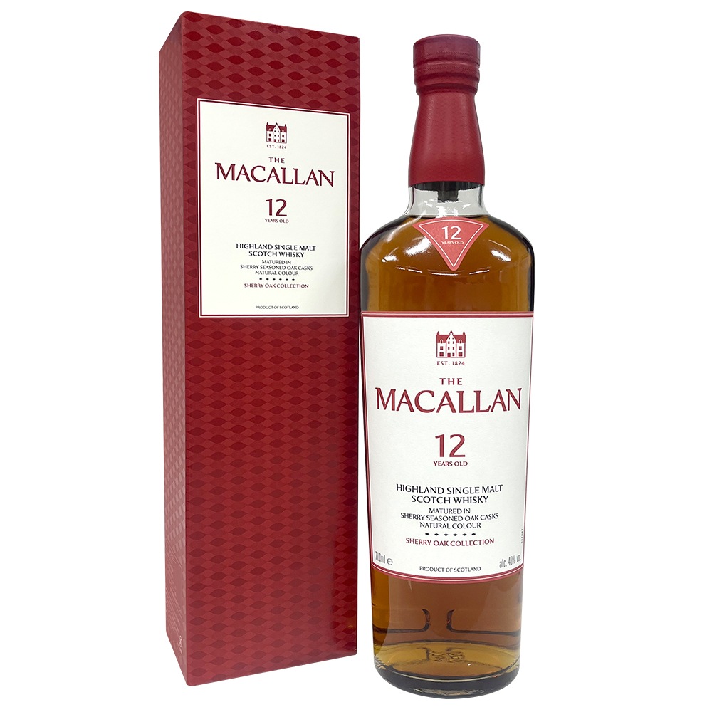 ザ マッカラン12年 飲み比べ2本セット (シェリーオーク＆ダブルカスク) 各 40度 700ml 正規品 ギフトBOX入り スコットランド シングルモルトウイスキー お酒_2