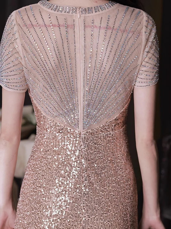 フィッシュテールスパンコールドレスD1272 フィッシュテールスパンコールドレスD1272 | 演奏会・ステージ