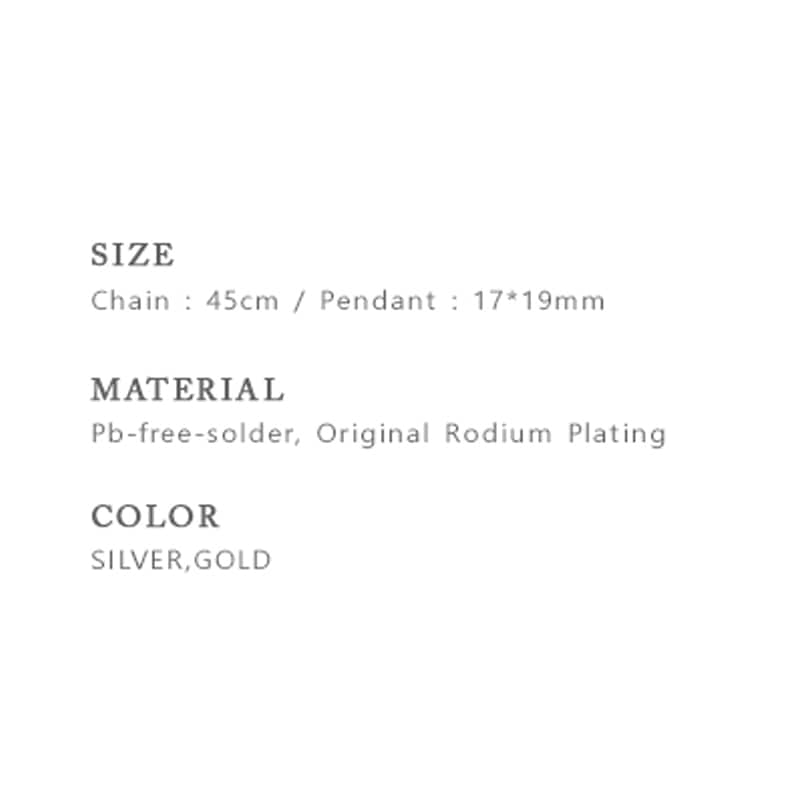 Love Lock Heart Necklace_レッド ベルベット ジョイ着用