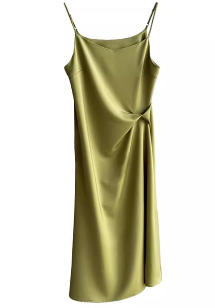 レディース ワンピース プルオーバー ドレス キャミワンピース ロング 袖なし ノースリーブ Vネック スリム 細身 ウエストマーク ハイウエスト サテン 大人可愛い きれいめ シンプル 上品 レディース ワンピース プルオーバー ドレス キャミワンピース ロング 袖なし ノースリーブ Vネック スリム 細身 ウエストマーク ハイウエスト サテン 大人可愛い きれいめ シンプル 上品