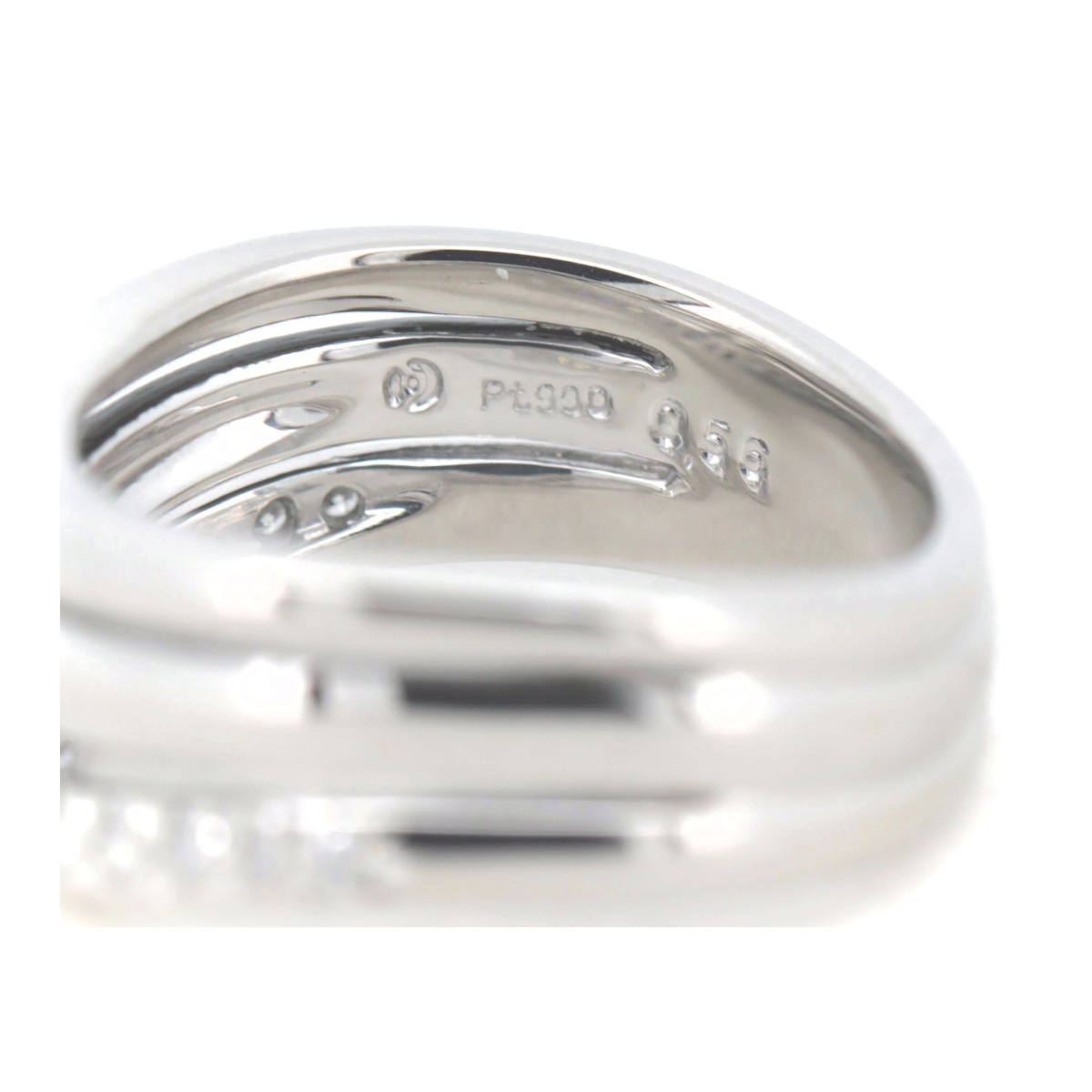 ダイヤモンド リング 指輪 0.56ct 0.18ct 14.5号 Pt900(プラチナ) 質屋出品