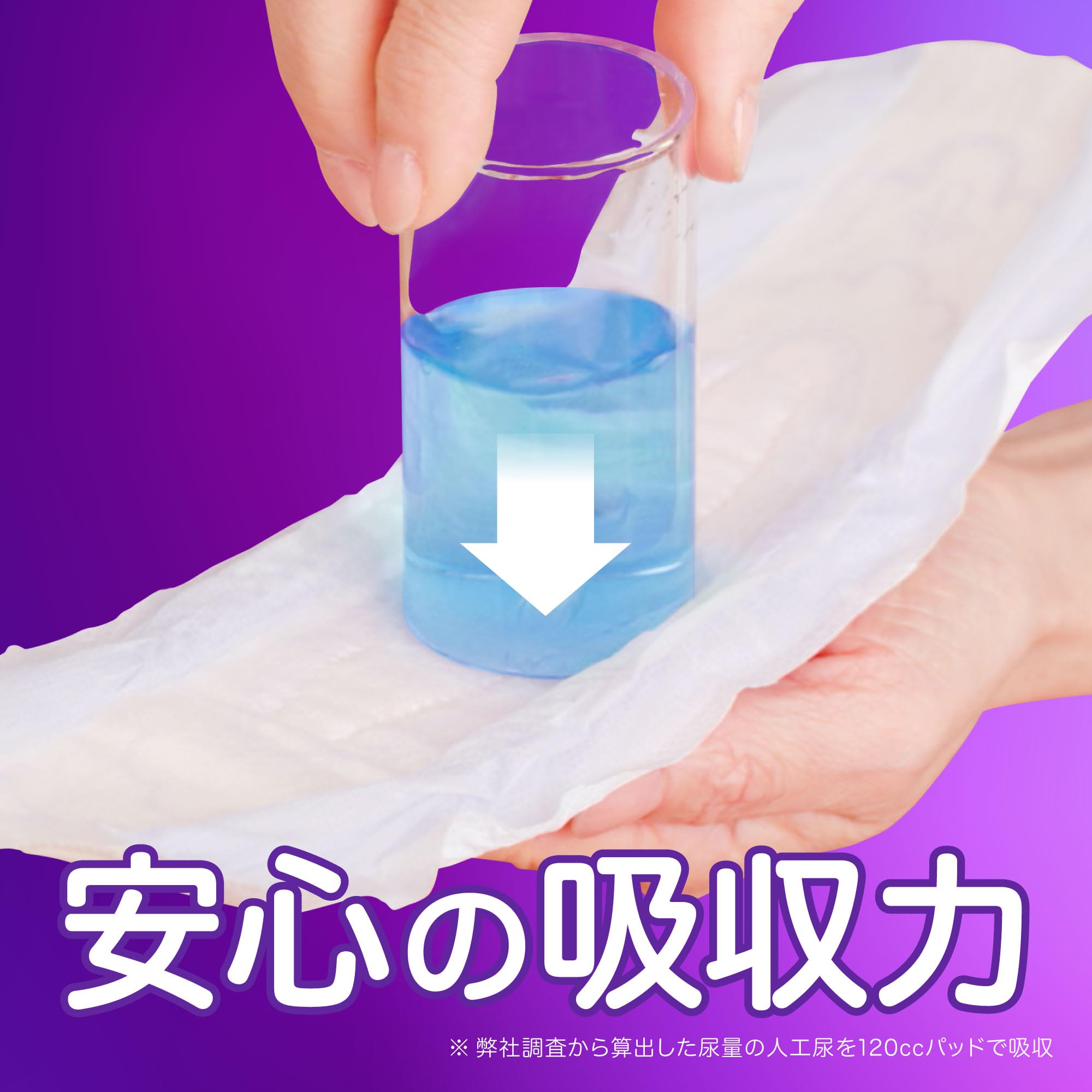 ウィスパー うすさら安心 220cc 90枚 (18枚×5パック) (尿漏れパッド 尿とりパッド 女性用)【安心用】