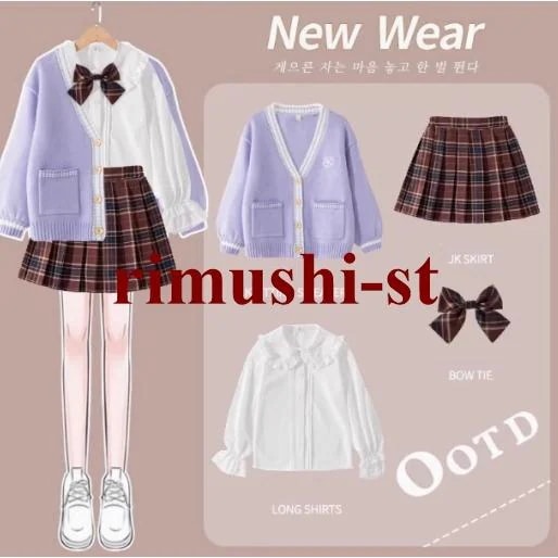 【短納期】子供服 女の子 セットアップ ニットカーディガン 長袖シャツ スカート 3点セット シャツ リボン付き 可愛い プリーツスカート Aライン セーター ガールズ 長袖 【短納期】子供服 女の子 セットアップ ニットカーディガン 長袖シャツ スカート 3点セット シャツ リボン付き 可愛い プリーツスカート Aライン セーター ガールズ 長袖