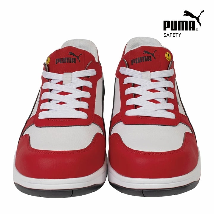 PUMA セーフティシューズ ひも式 ローカット JSAA-A種合格品 樹脂先芯 フロントコートロー 安全靴 作業靴 スニーカー スポーティ カジュアル /yn-64-2080 PUMA セーフティシューズ ひも式 ローカット JSAA-A種合格品 樹脂先芯 フロントコートロー 安全靴 作業靴 スニーカー スポーティ カジュアル /yn-64-2080