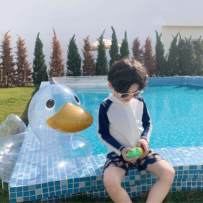 セパレート 2点セット ダイビングスーツ ジュニア 水着 長袖 ラッシュガード フィットネス レギンス ガールズ スイムウェア 海水浴 UV対策 日焼け防止 韓国風