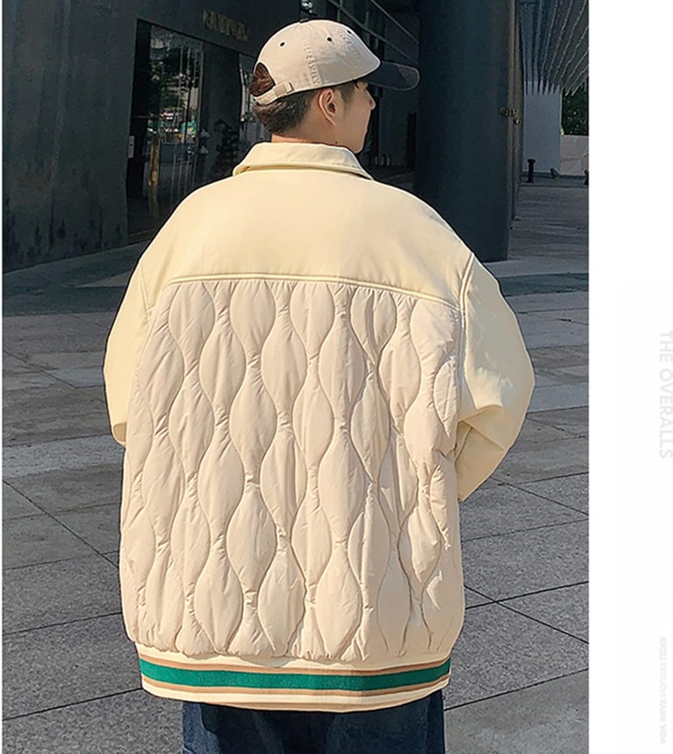 スタジャン 厚手 中綿ジャケット メンズ 冬 PU革袖 パッチワーク ジャンバー 綿入りジャケット 防寒対策 暖か カジュアル オーバーサイズ 普段着 アウトドア スポーツ ウオーキング おしゃれ