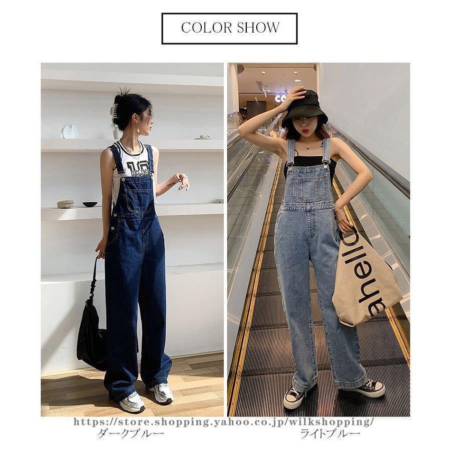 デニム サロペット レディース オールインワン デニムサロペット パンツ ズボン ジーンズ オーバーオール ロング丈 ゆったり カジュアル 着こなせ デニム サロペット レディース オールインワン デニムサロペット パンツ ズボン ジーンズ オーバーオール ロング丈 ゆったり カジュアル 着こなせ