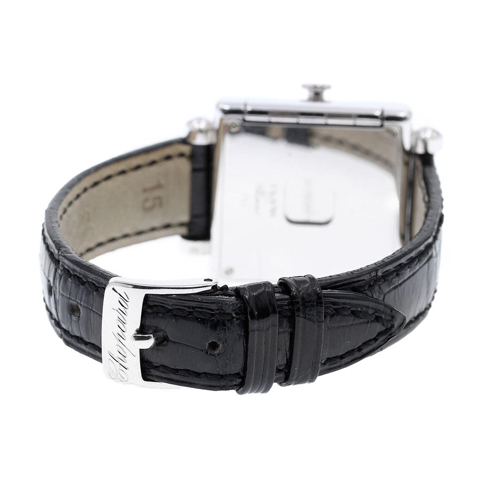 ショパール Chopard K18WG ダイヤベゼル クォーツ レディース _837783【中古】 dadidaworld.com