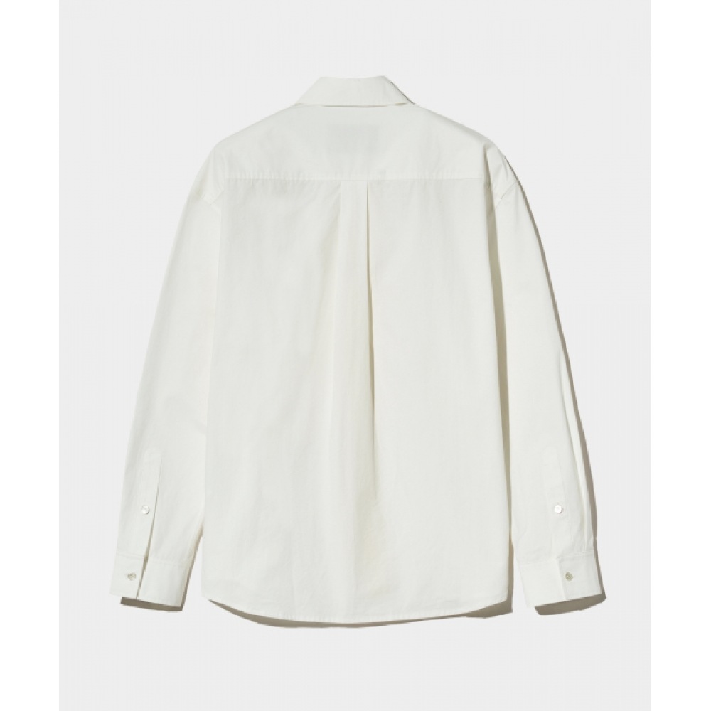 SATUR ランタナコットンシャツフローラルホワイト