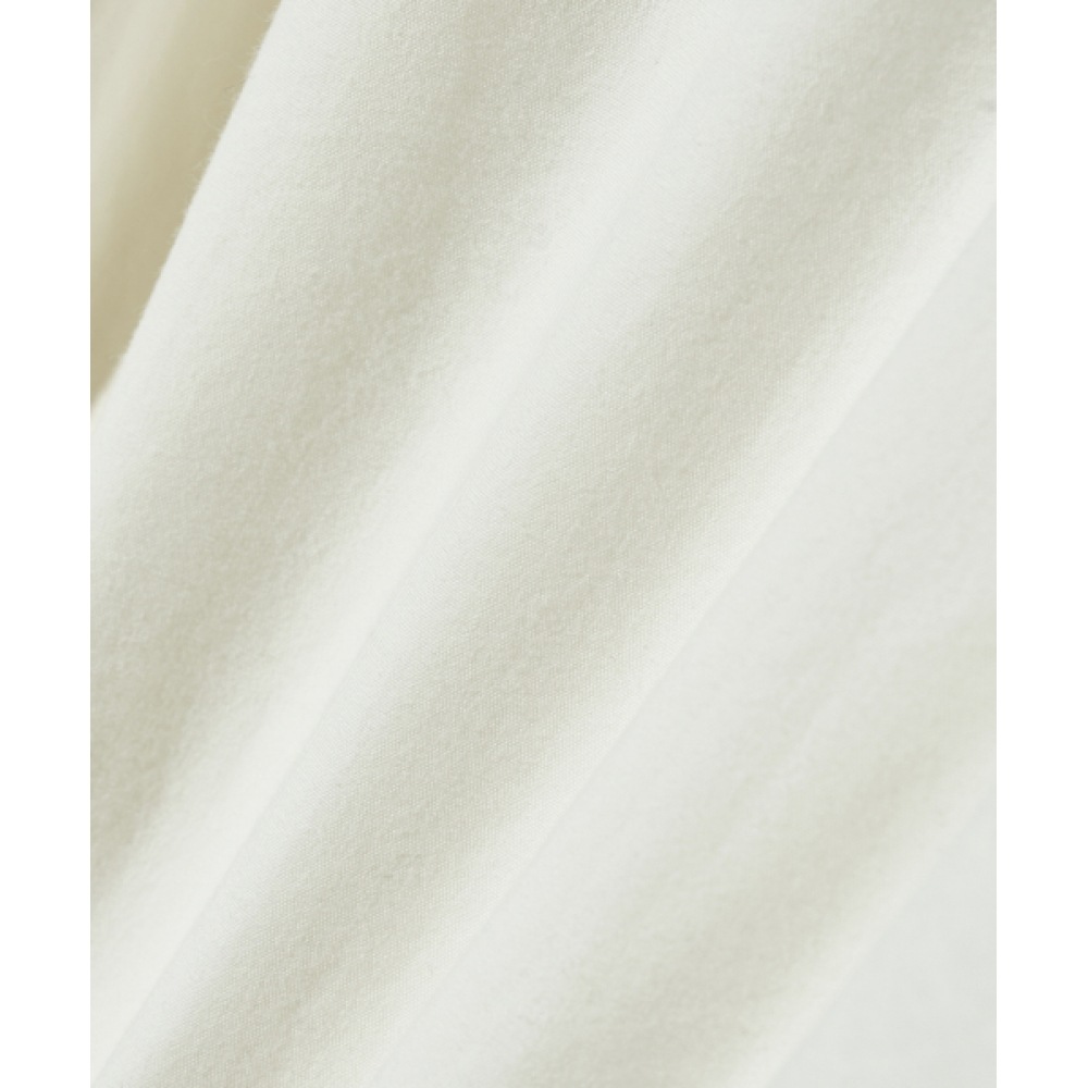 SATUR ランタナコットンシャツフローラルホワイト