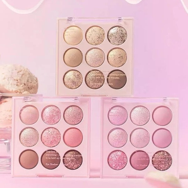 Qoo10] MISS LARA アイシャドウ/12色/アイシャドウパレッ