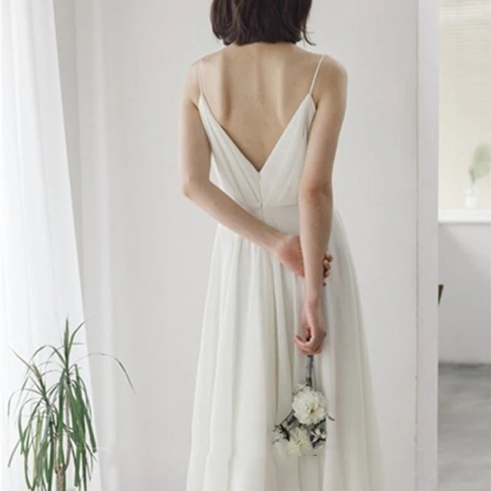 シンプル ウエディングドレス ノースリーブ 白 二次会 結婚式ドレス 安い 花嫁 フォトウエディング ビーチフォト 前撮り 後撮り 披露宴 ロングドレス シンプル ウエディングドレス ノースリーブ 白 二次会 結婚式ドレス 安い 花嫁 フォトウエディング ビーチフォト 前撮り 後撮り 披露宴 ロングドレス