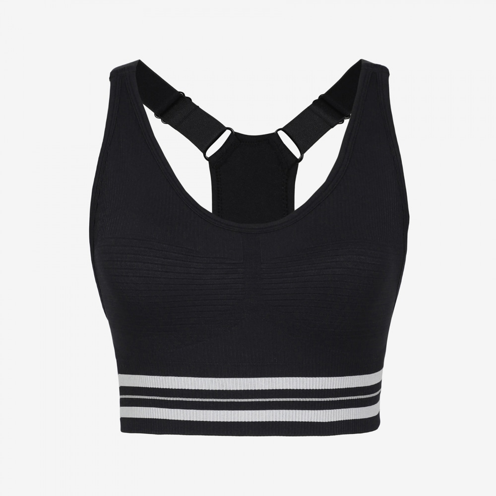 フィラ [ハン・ソヒ着用] CASA FILA リブ付きブラトップ_FS2ITG3392F_BLK