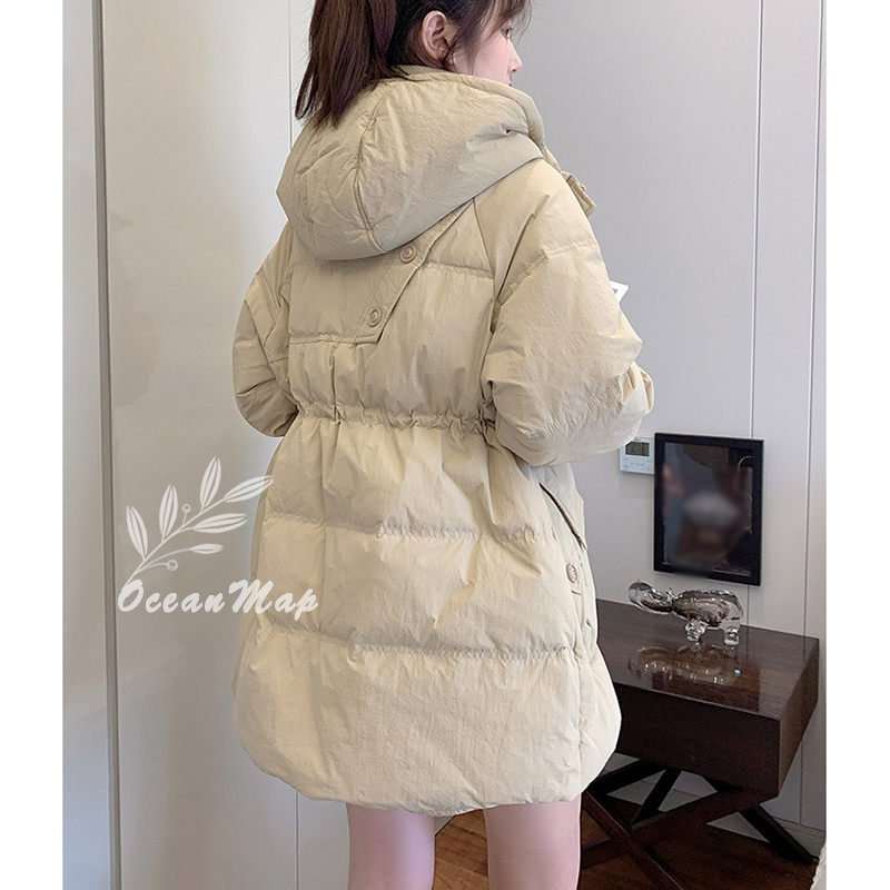 ダウンジャケット 登山 ダウンジャケット 軽量ダウンジャケット 軽量 ライトダウンコート 薄型 防風 無地 細身 合わせやすい 綿入れコート 防風 おしゃれ 春秋冬 韓国通勤 ブラック S ポリエステ