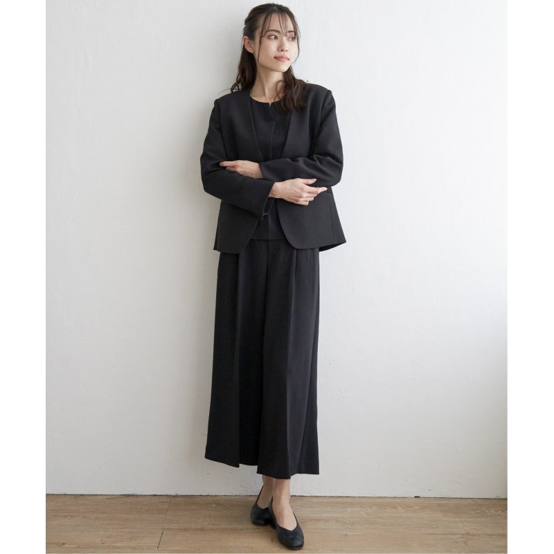 【洗濯機で洗える/フォーマル対応】ウォッシャブルVネックジャケット【セットアップ対応】 【洗濯機で洗える/フォーマル対応】ウォッシャブルVネックジャケット【セットアップ対応】