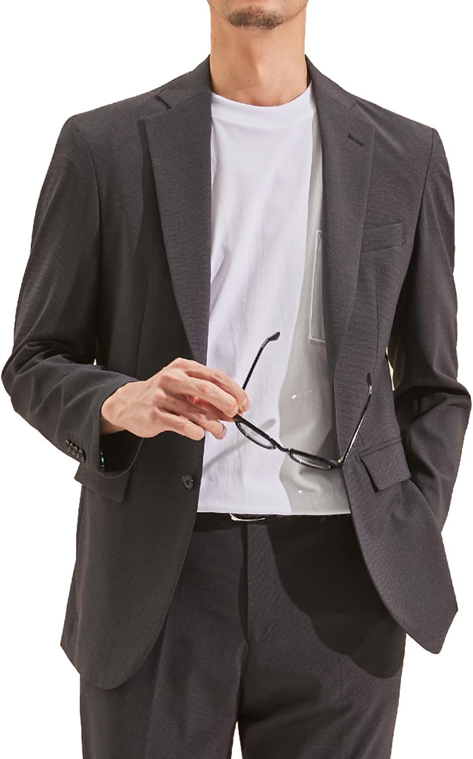 快適ジャケット 洗えるストレッチ ウォッシュ スリム ジャケット/ビジネス/カジュアル/選べるカラーバリエーション メンズ