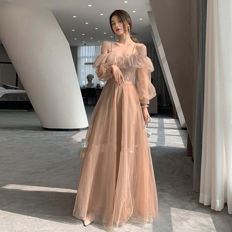 ウェディングドレス ミモレ丈 ドレス ブライドメイドドレス プリンセス 花嫁ドレス ワンピース 飲み会 結婚式 披露宴 演奏会用 パーティー キレイめ お呼ばれ