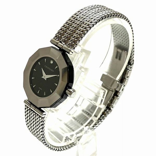 センチュリー タイムジェム クオーツ 時計 腕時計 レディース 【中古】 センチュリー タイムジェム クオーツ 時計 腕時計 レディース 【中古】