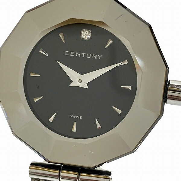センチュリー タイムジェム クオーツ 時計 腕時計 レディース 【中古】 センチュリー タイムジェム クオーツ 時計 腕時計 レディース 【中古】