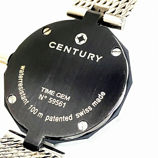 センチュリー タイムジェム クオーツ 時計 腕時計 レディース 【中古】 センチュリー タイムジェム クオーツ 時計 腕時計 レディース 【中古】