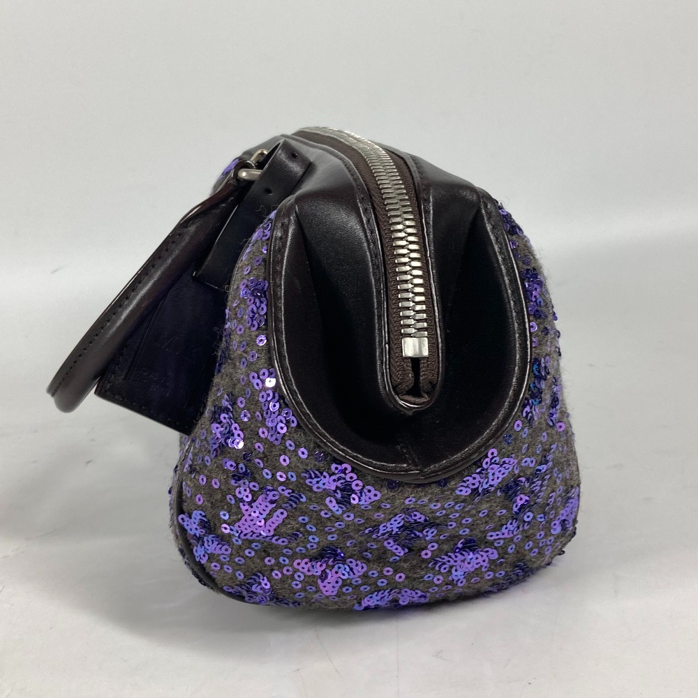 ハンドバッグ M40793 サンシャインエクスプレス カバン スパンコール レザー パープル ハンドバッグ M40793 サンシャインエクスプレス カバン スパンコール レザー パープル