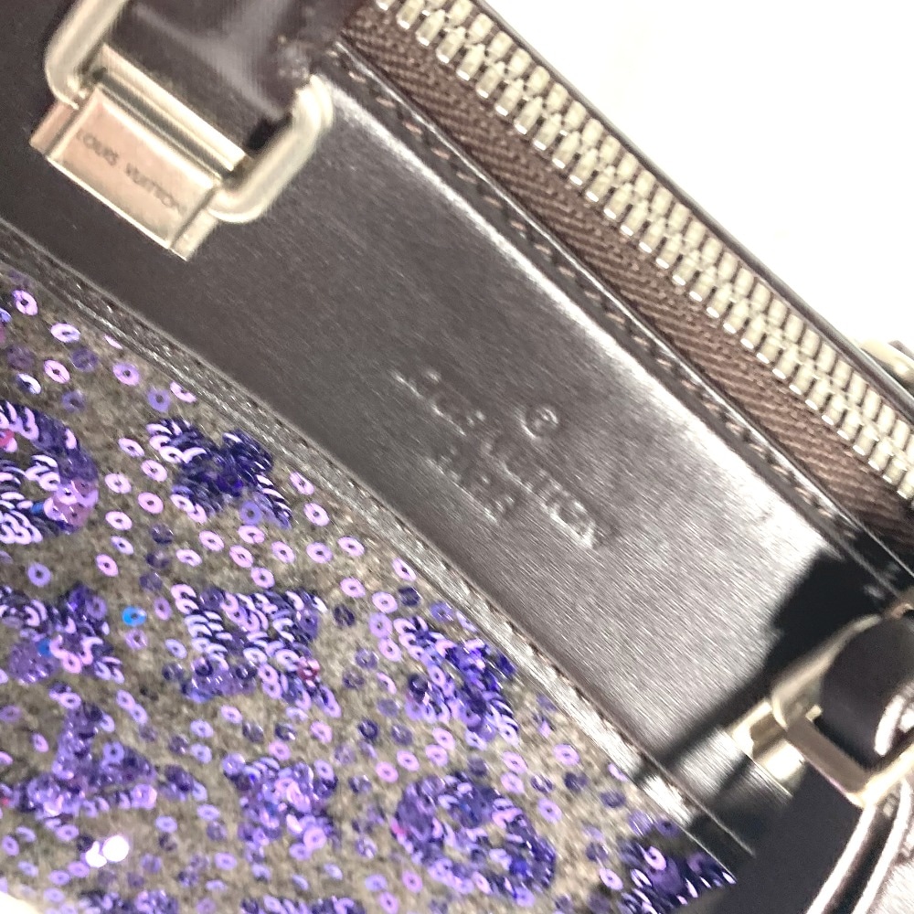 ハンドバッグ M40793 サンシャインエクスプレス カバン スパンコール レザー パープル ハンドバッグ M40793 サンシャインエクスプレス カバン スパンコール レザー パープル