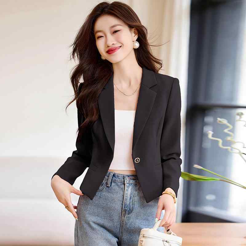 レディース ショート ブレザー スーツジャケット テーラード カジュアル 春秋 スリムフィット ボタン おしゃれ フォーマル ビジネス ワーク レディース ショート ブレザー スーツジャケット テーラード カジュアル 春秋 スリムフィット ボタン おしゃれ フォーマル ビジネス ワーク