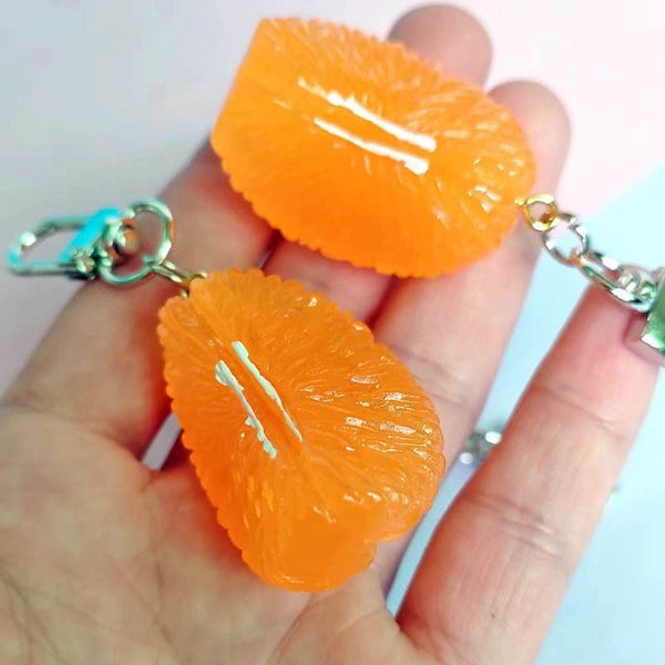 Qoo10] かわいいレジンシミュレーションオレンジキ