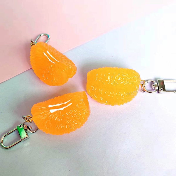 Qoo10] かわいいレジンシミュレーションオレンジキ