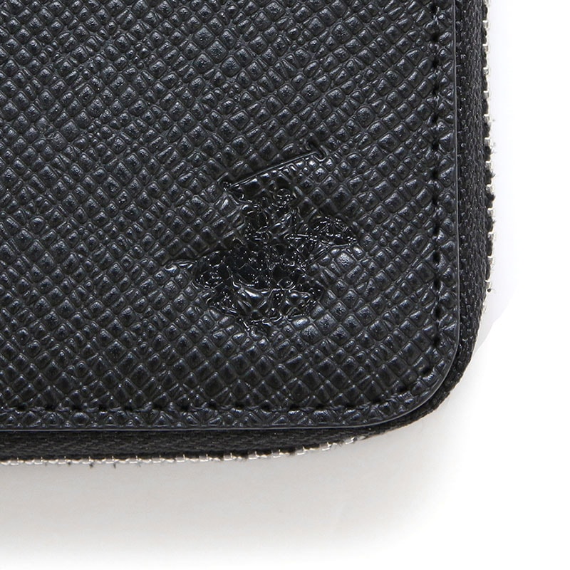 ラウンドファスナー 二つ折り財布 カウレザー ロゴ 小銭入れ メンズ 男性 bhgm3004 専属BOX付 ラウンドファスナー 二つ折り財布 カウレザー ロゴ 小銭入れ メンズ 男性 bhgm3004 専属BOX付