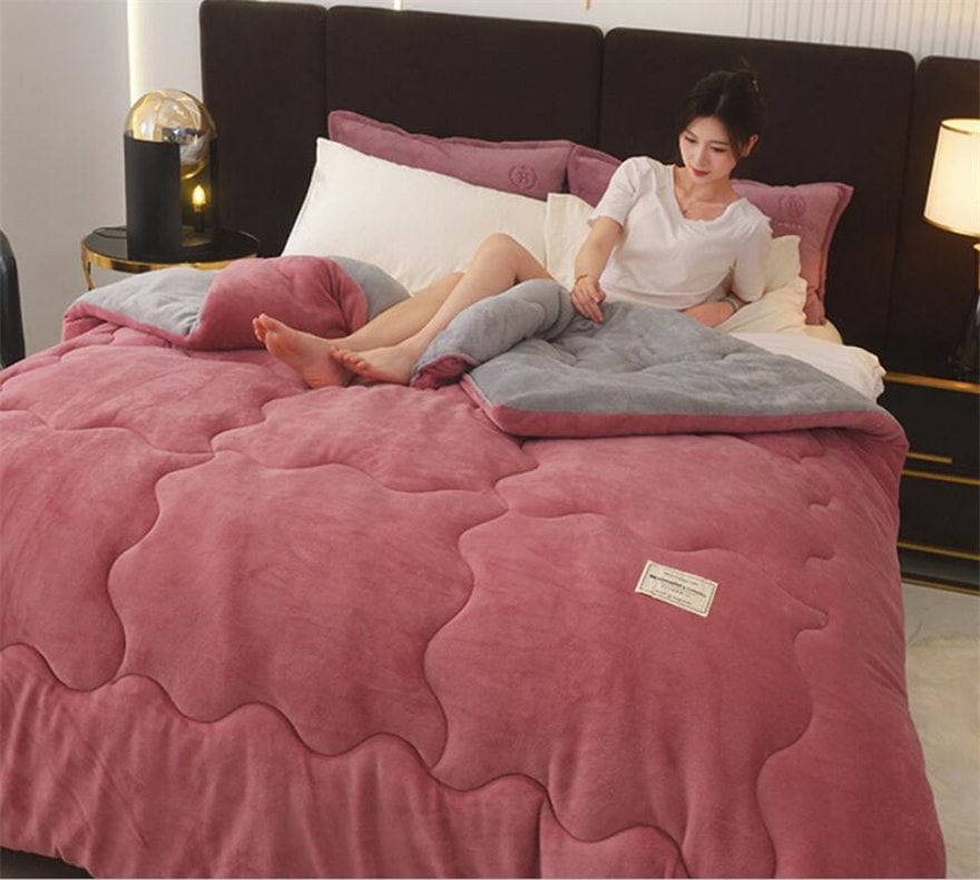 こたつ布団 長方形 無地 フランネル 掛け布団 シングル ダブル 発熱毛布 裏起毛 マイクロファイバー ボア 厚手 増量タイプ ボリューム感がたっぷり あったか もふもふ 冬用寝具 抗菌防臭30%まで